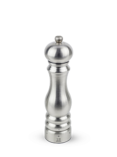 Paris chef Pepper mill, u'select, stainless steel, 22 cm - 9 in