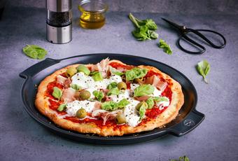 Prosciutto and Burrata Pizza