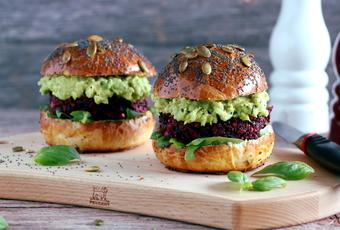 Vegetarian Beet Burger