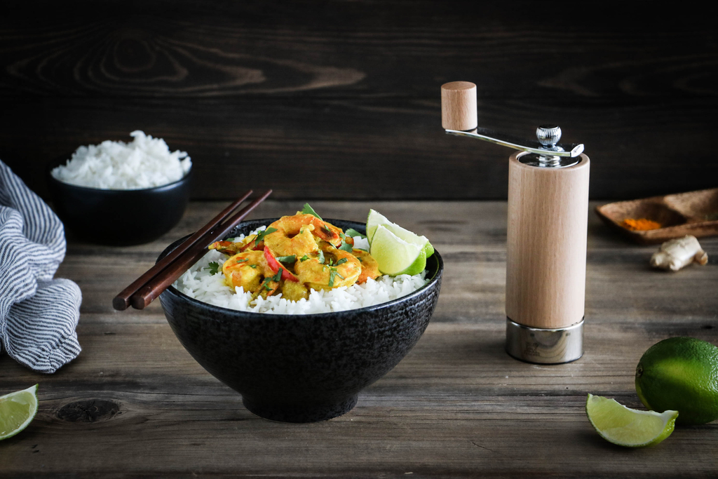 Easy Coconut Shrimp Curry