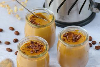 Refined sugar-free coffee creams