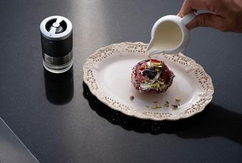 Spiced Nectarine and Blackberry Tartlette with Sikara Pepper