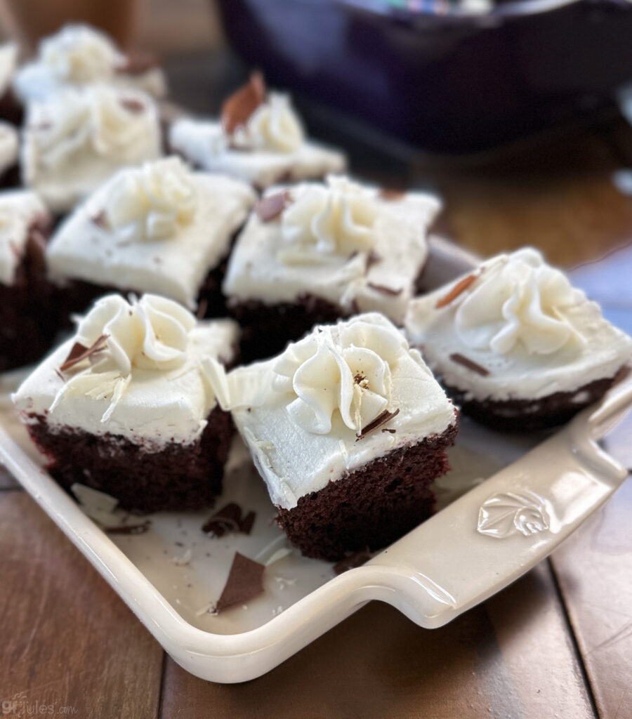 gfJules' Gluten Free Red Velvet Cake