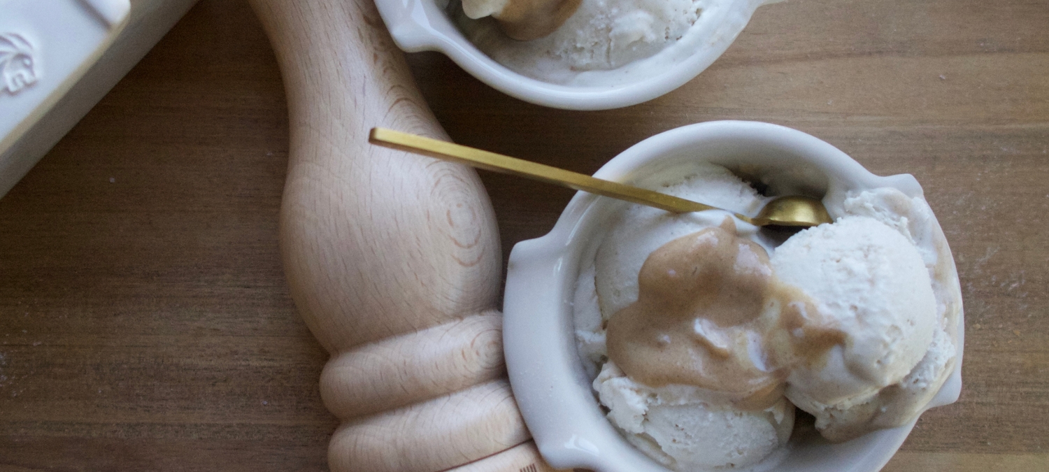 Salted Date Caramel Ice Cream - Peugeot Saveurs