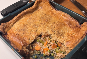 Tarragon Chicken Confit Pot Pie