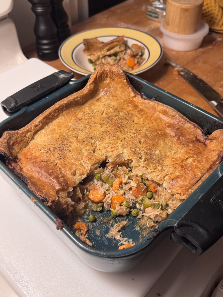 Tarragon Chicken Confit Pot Pie