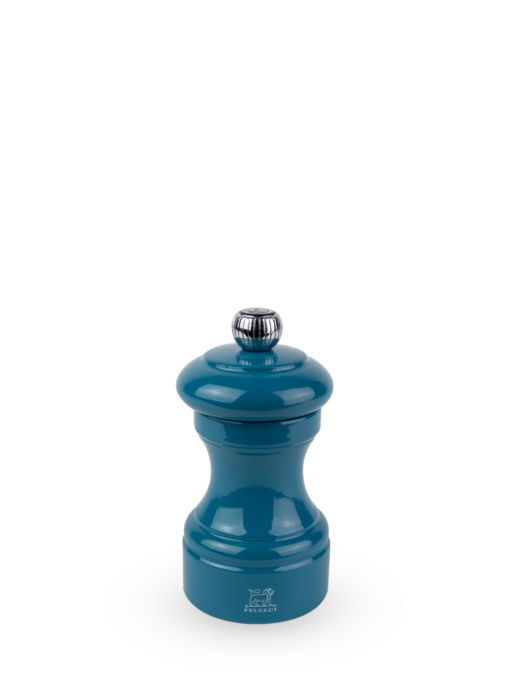 Bistro Manual pepper mill in pacific blue gloss painted wood, 10