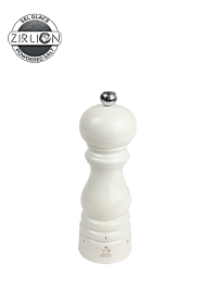 Manual Salt Mill in Wood, u'Select, Ivory Gloss, 18cm - 7In