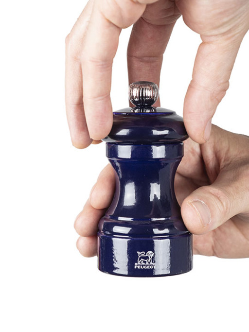 Bistro Pepper Mill, Blue,10 cm - 4 in - Peugeot Saveurs