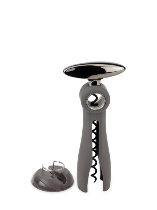 thumbnail image 2 of Peugeot Salma Continuous Turn Corkscrew - Grey Manual Wine Opener With Foil Cutter 2 of 3