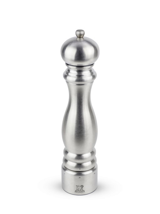 Paris chef pepper mill, u'select, stainless steel, 30 cm - 12 in