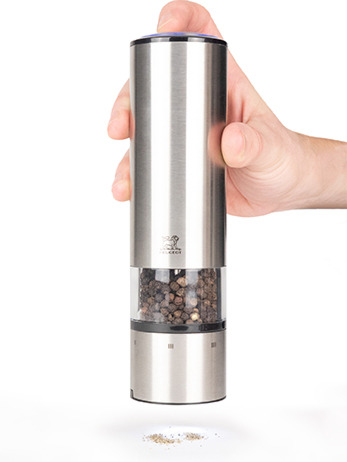 Elis sense Electric pepper mill in stainless steel u'select