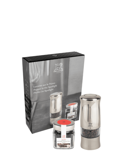 Peugeot Divelis Rechargeable Electric Salt & Pepper Mill Set