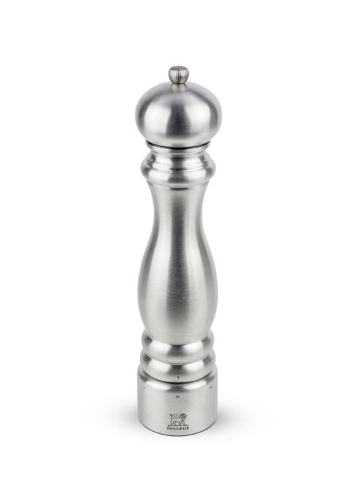 Paris chef pepper mill, u'select, stainless steel, 30 cm - 12 in