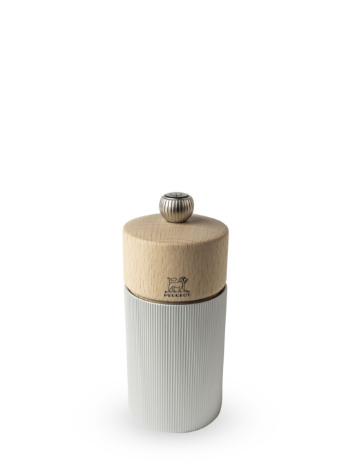 ミルミルページ Line Manual pepper mill, alu, 12 cm - 4,75″ - Peugeot Saveurs