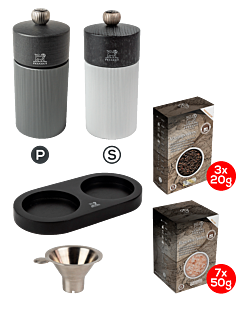 Pack Line Carbone & Graphite 12cm - Peugeot Saveurs