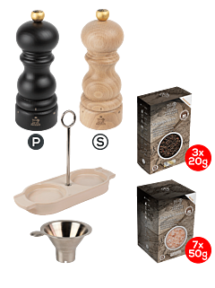 Pack ParisRama u'Select Chocolat et Naturel 15cm - Peugeot Saveurs