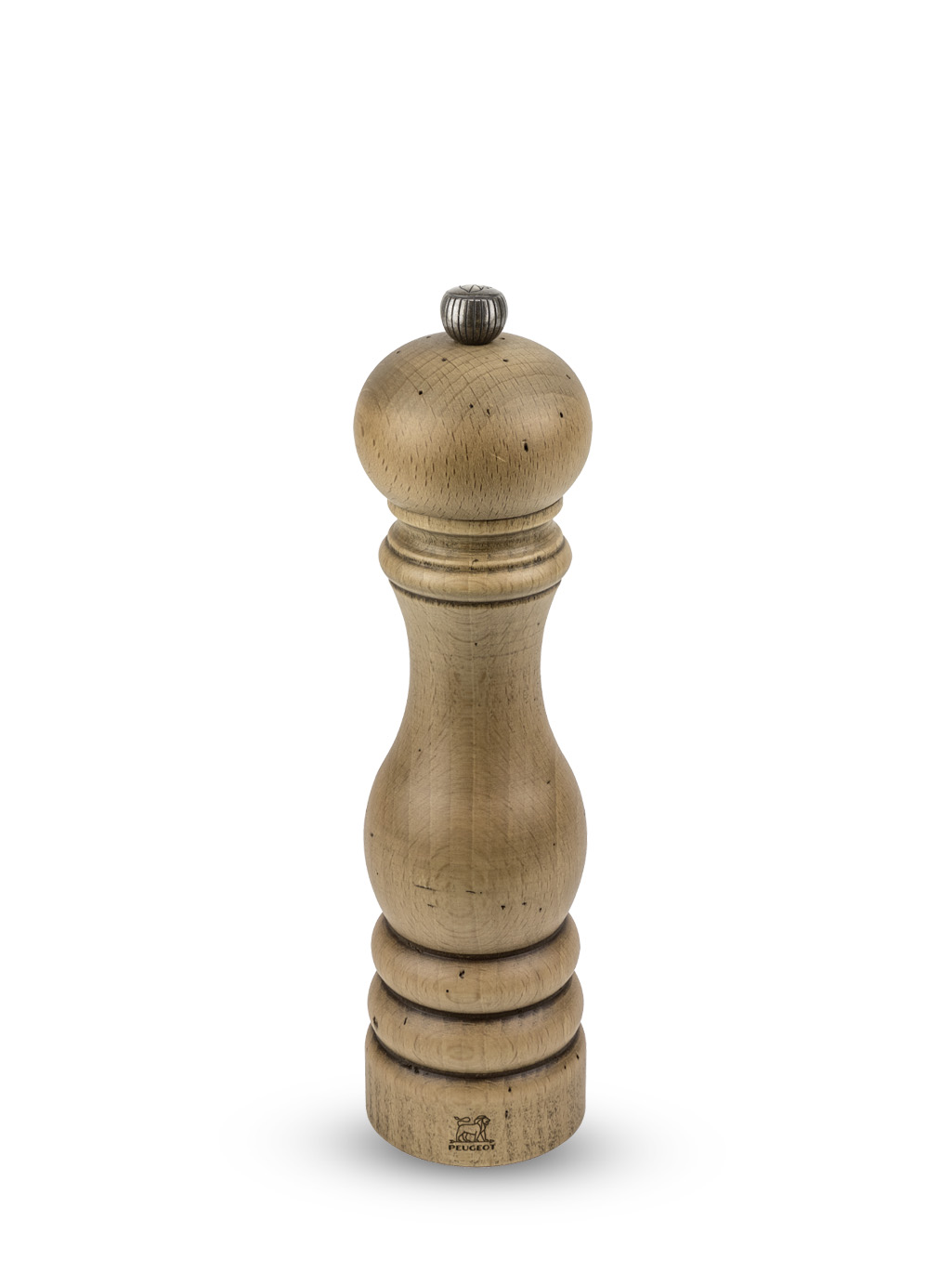 Paris antique Manual pepper mill, beech wood with antique finish