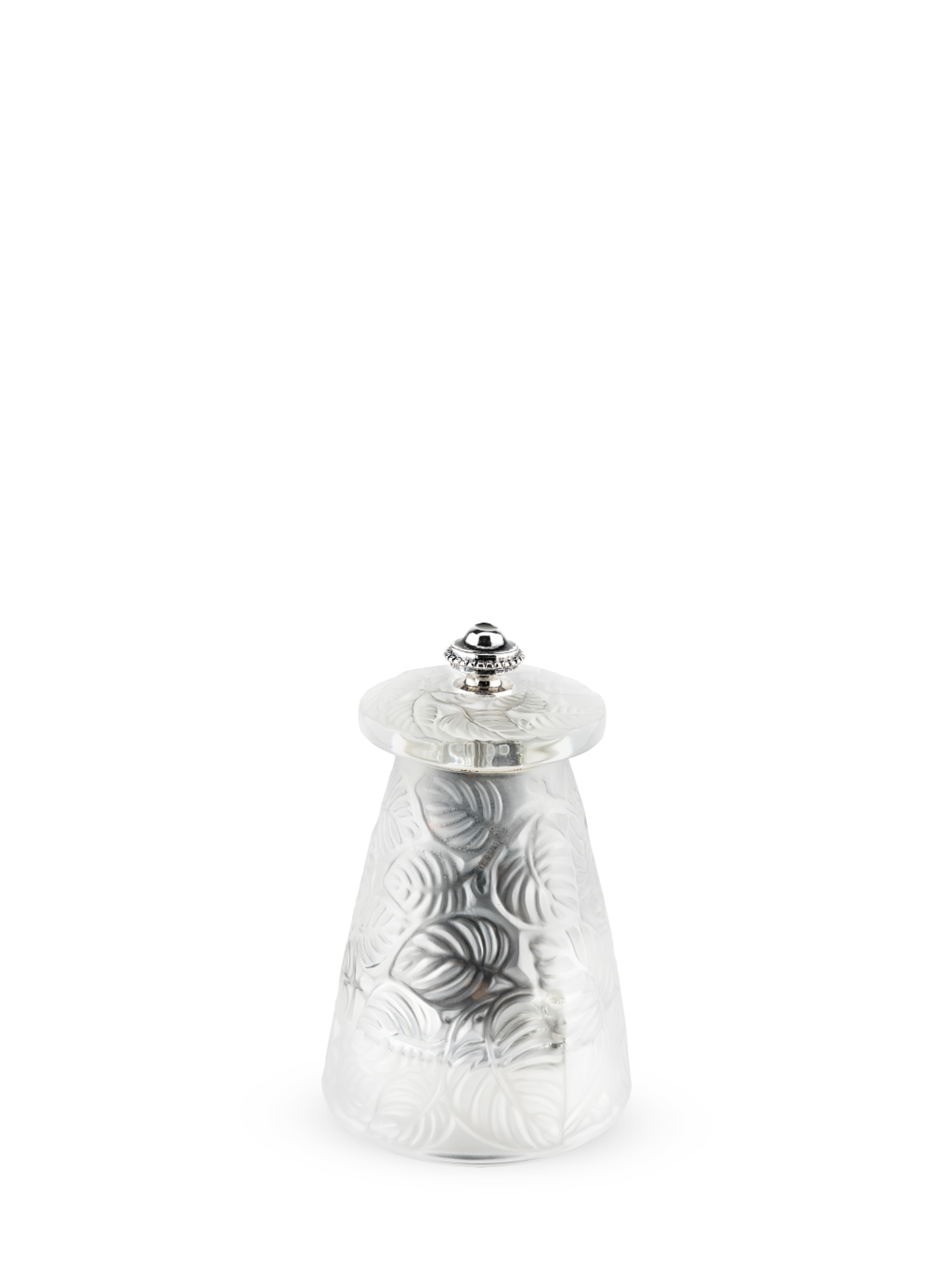 Lalique manual pepper mill in crystal lalique 9 cm - Peugeot Saveurs