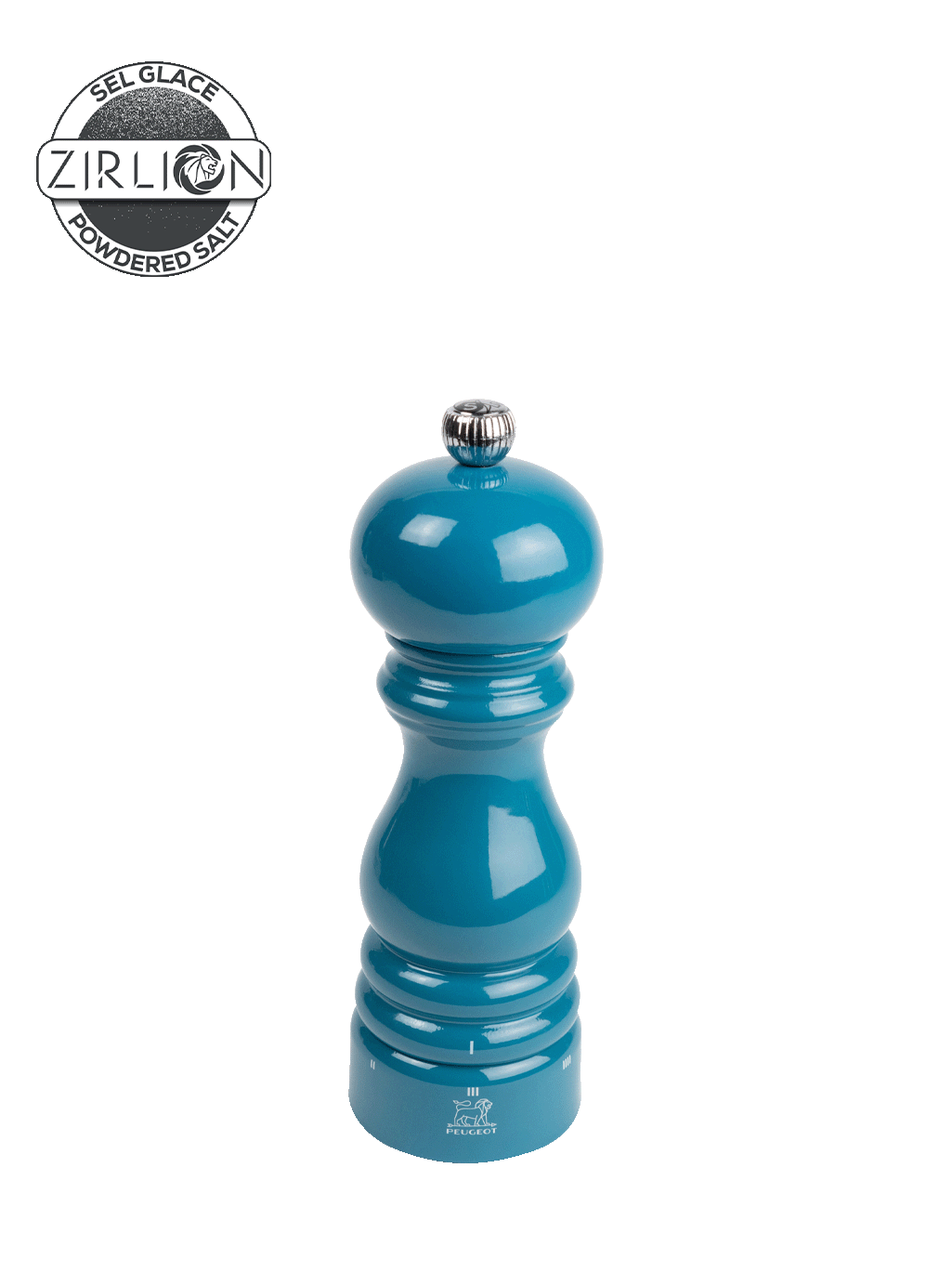 Paris u'select Manual salt mill in wood, u'select , pacifique blue