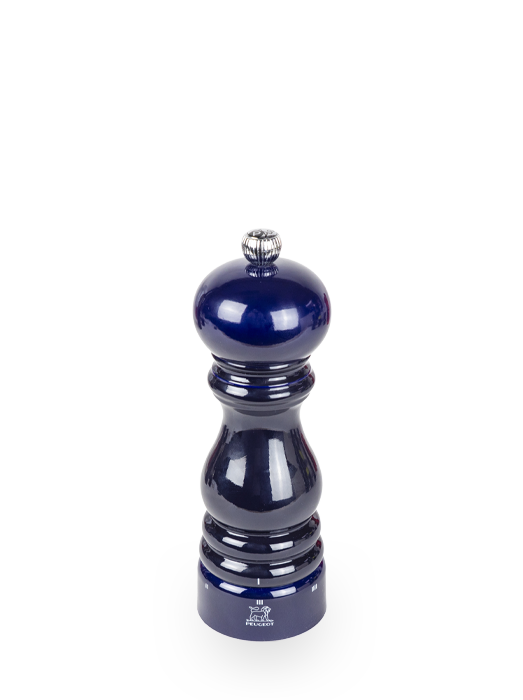 Paris u'select Manual pepper mill in wood, u'select, blue gloss