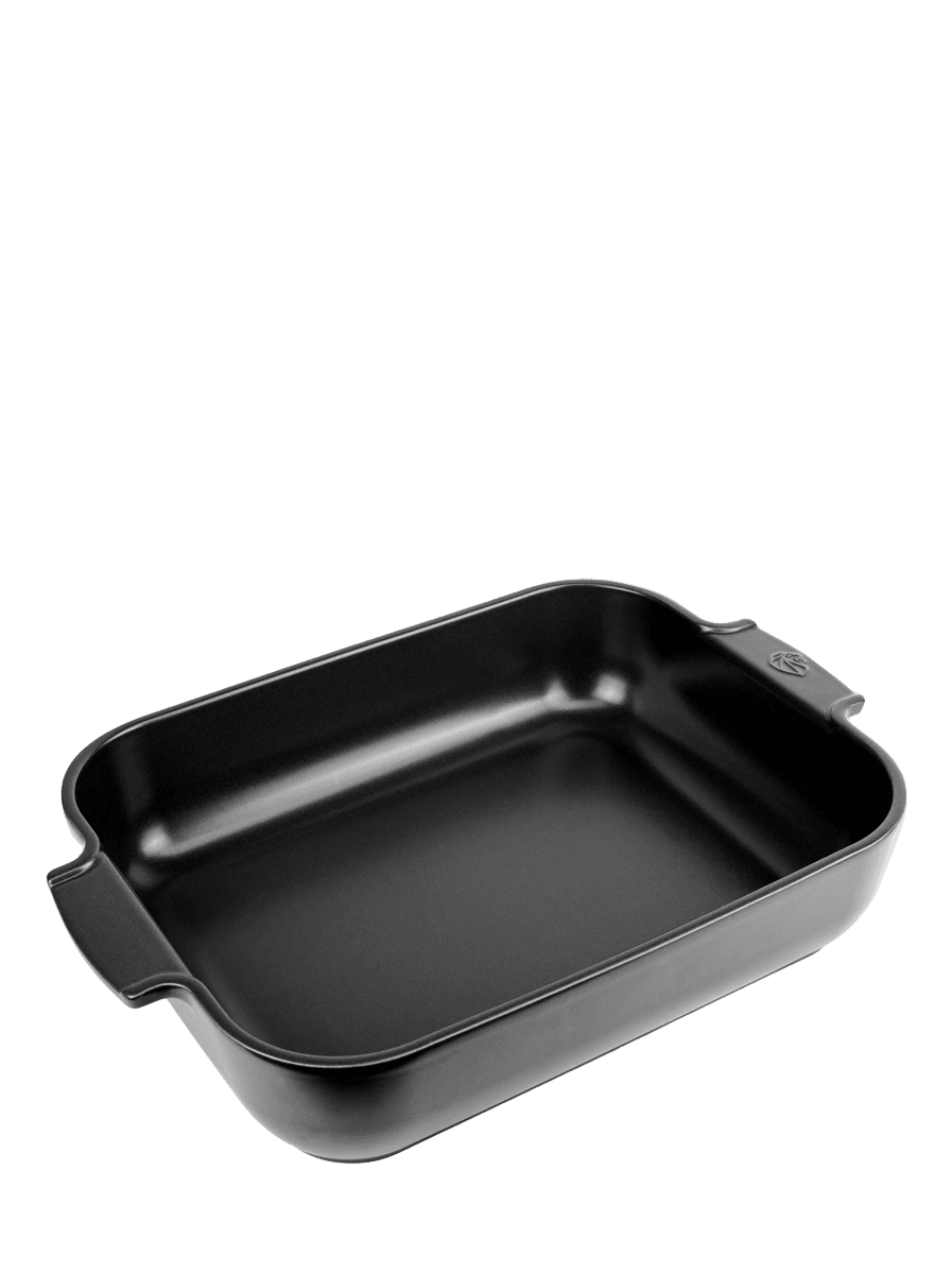 Appolia Ceramic rectangular baker satin black, 40 cm – 15.75in 