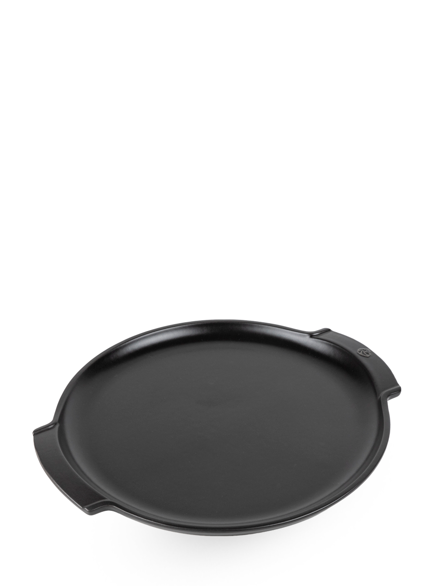 【未使用】　Ceramic Grill Plate Chef ストーンブラック Grill to table Grill to table pizza stone, black, 38 cm - 15 in